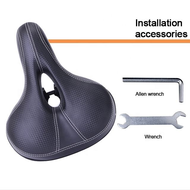 AQ6069 Amazon hot cycling saddle for bicycle bike accessories soft bike Seat cover comfortable foam seat cushion bicycle saddle