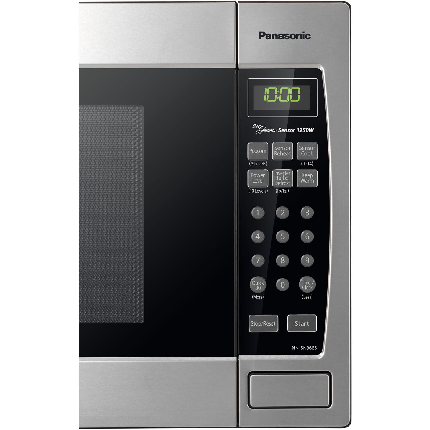 Panasonic Genius Sensor 2.2 Cu. Ft. 1250W Microwave Oven with Inverter Technology