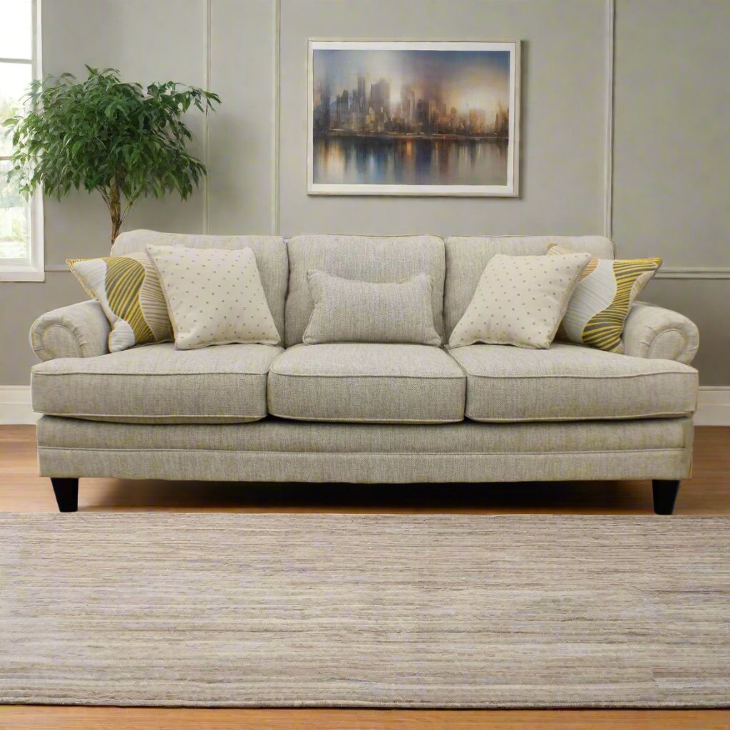 Wiley Flax 84 Bench Sofa