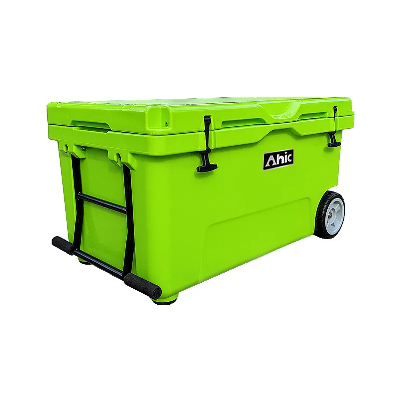 Good design Rotomolded Cooler box with wheels