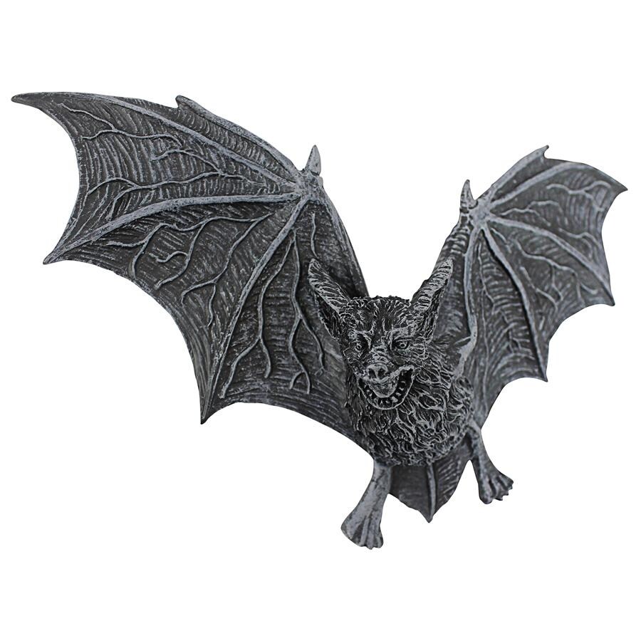 Design Toscano The Vampire Bats of Castle Barbarosa Wall Sculptures: Set of 2