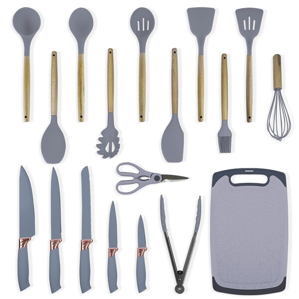 19-piece Non-stick Silicone Assorted Kitchen Utensil Set