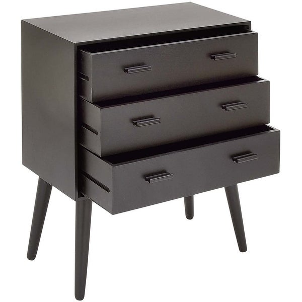 Port Petite Modern 3-Drawer Chest - 24