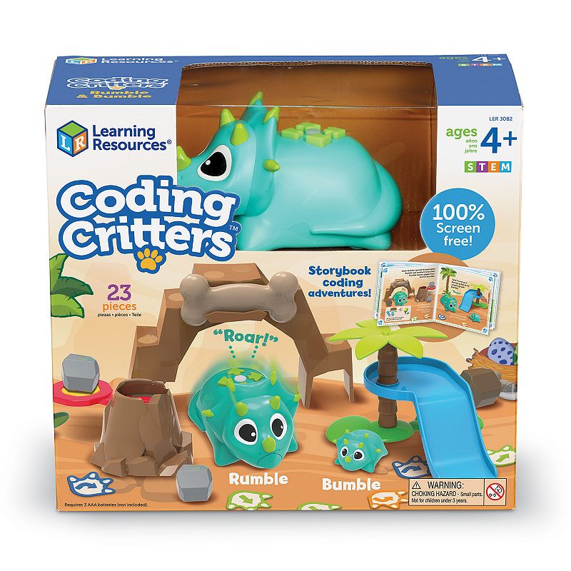 Learning Resources Coding Critters Rumble and Bumble