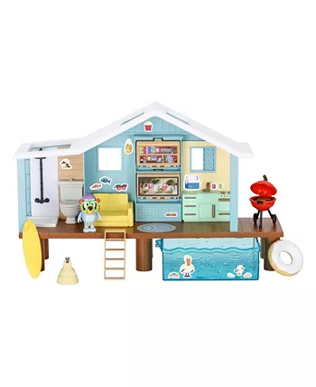 Bluey Beach Cabin Play Set