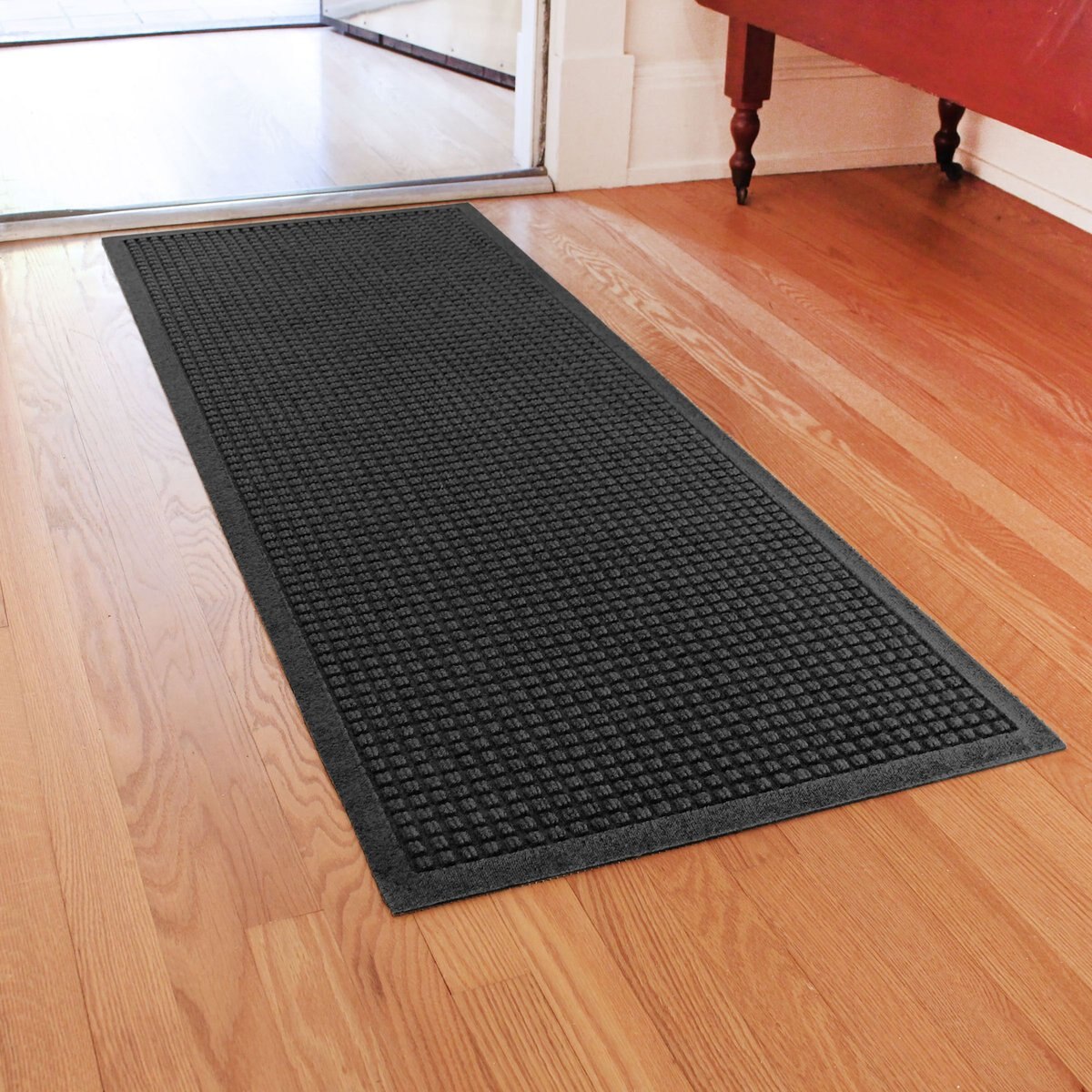 Bungalow Flooring Squares Indoor and Outdoor Runner Mat