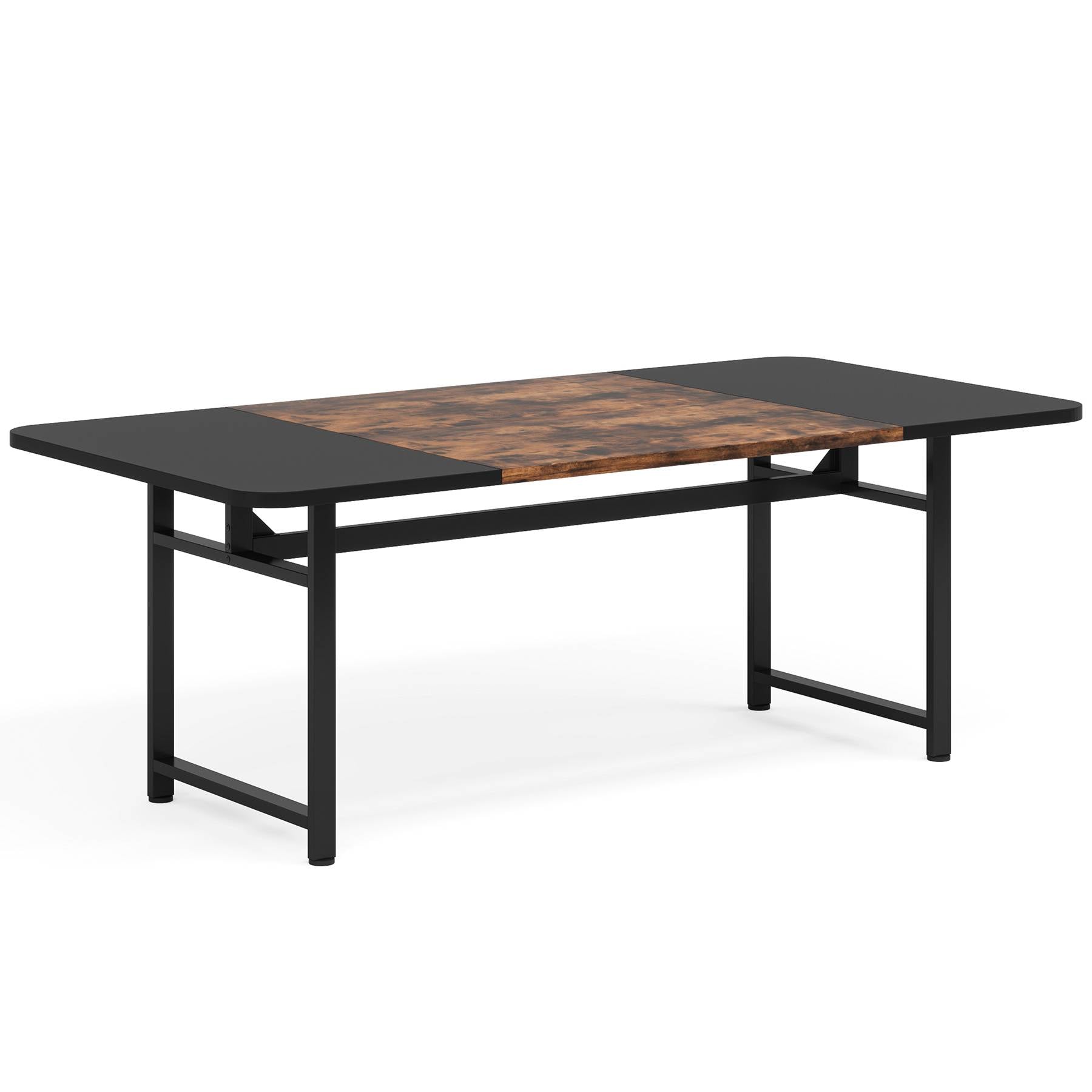 6FT Conference Table, Meeting Room Table Boardroom Desk for Home Office