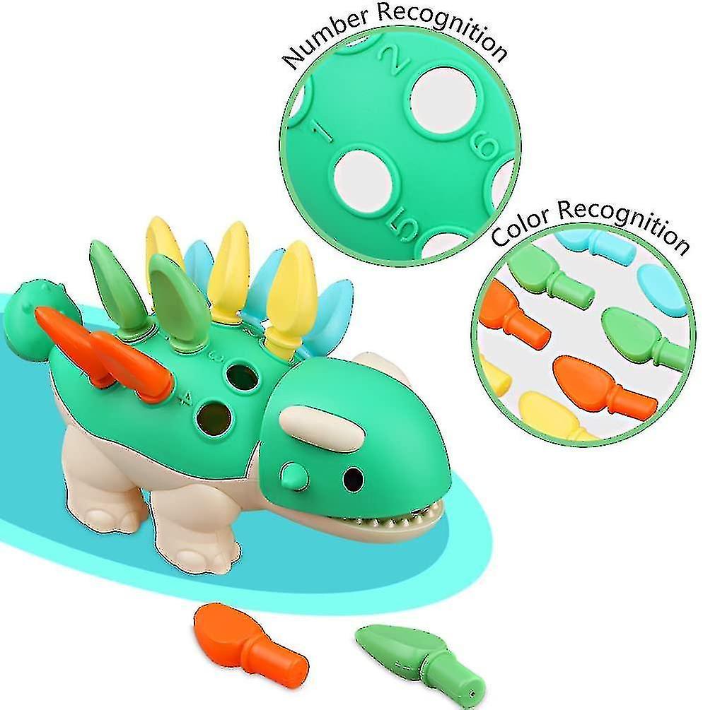 Sensory Toys 6/9/12/18/24 Months Fine Motor Skills Learning Dinosaur Toddler Educational Toys For Bo