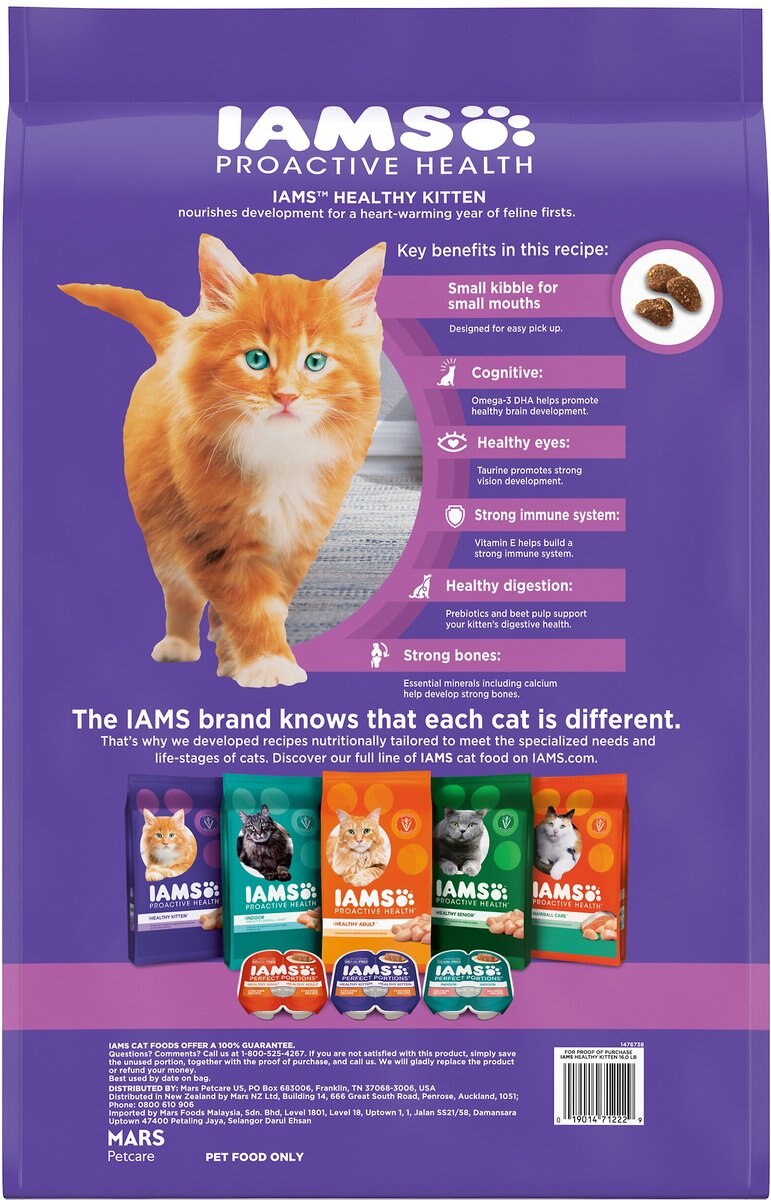 Iams ProActive Health Kitten Dry Cat Food