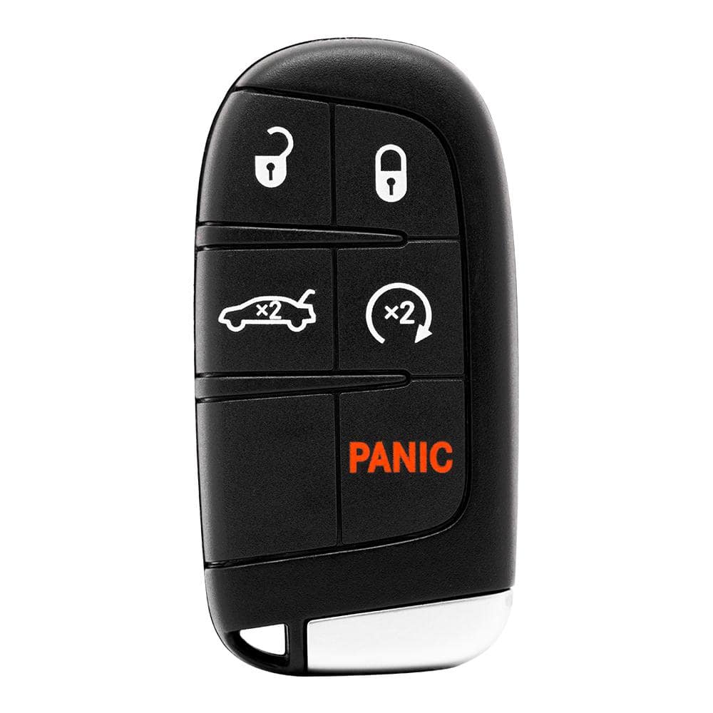 Car Keys Express Chrysler and Dodge Simple Key - 5 Button Smart Key Remote with Remote Start CDSK-E5TRZ0SK