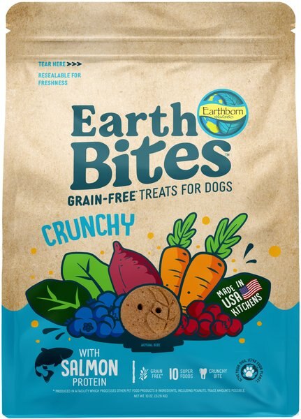 Earthborn Holistic Salmon Flavored Crunchy Dog Treats