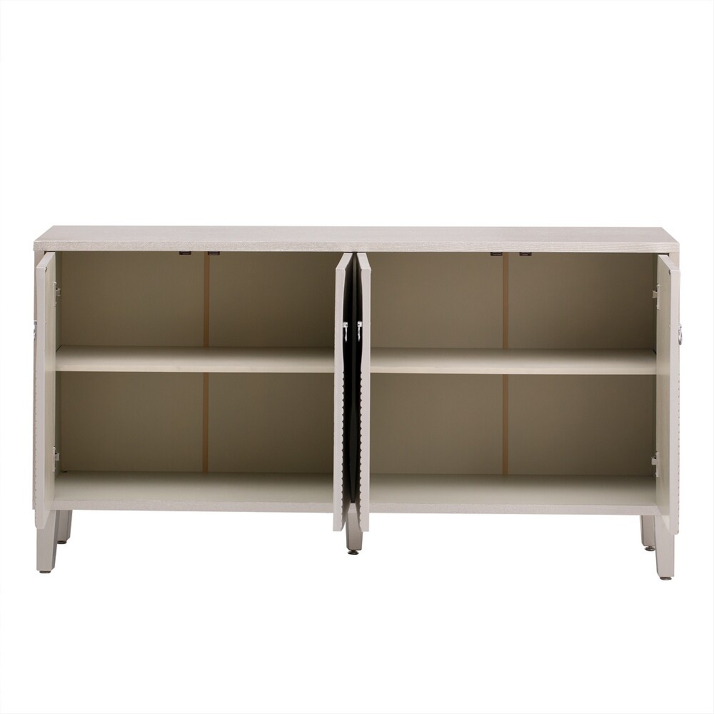 Luxury Style Storage Buffet Sideboard with Adjustable Shelves