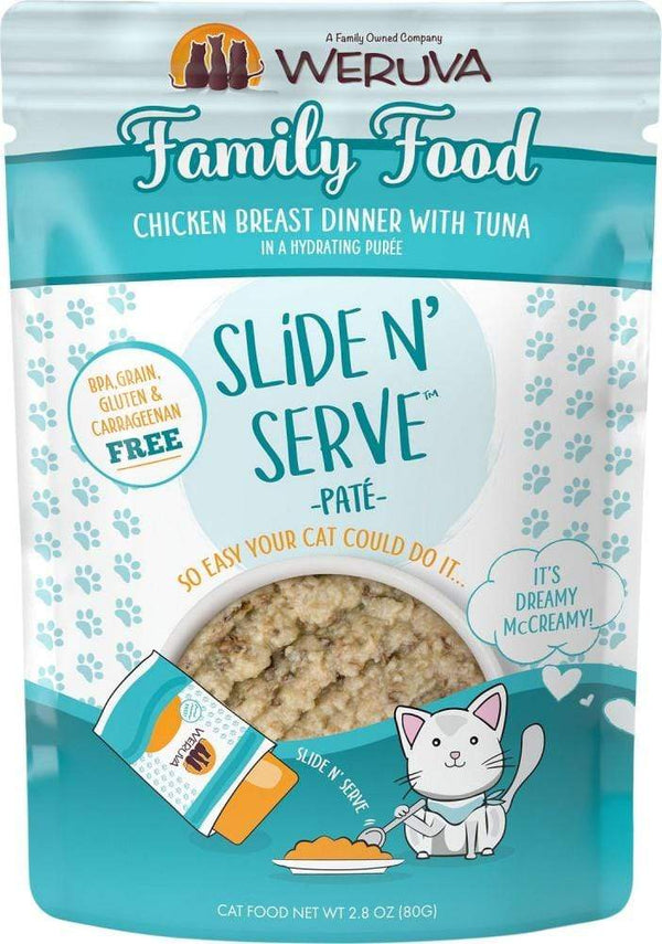 Weruva Slide N' Serve Grain Free Family Food Chicken Breast Dinner wit