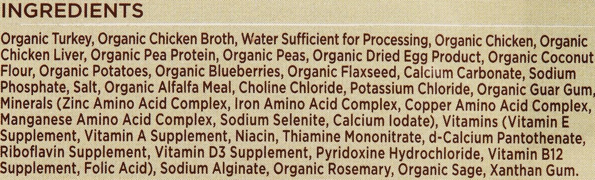 Castor and Pollux Organix Grain-Free Butcher and Bushel Organic Chopped Turkey and Chicken Dinner Adult Canned Dog Food