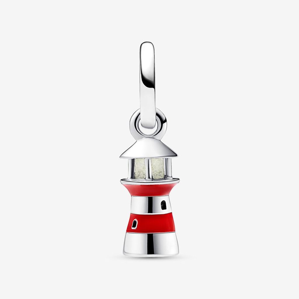 PANDORA  Glow-in-the-dark Lighthouse Dangle Charm