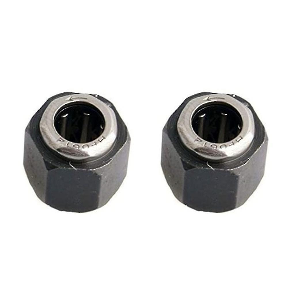 2pcs R025 12mm One Way Bearing Hex Nut Compatible Hsp 94188 94122 1/8 1/10 Rc Model Car Buggy Truck Vx 28 21 18 16 Nitro Engine