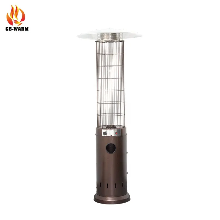 CE certified modern furniture factory price high quality customized outdoor gas glass tube patio heater