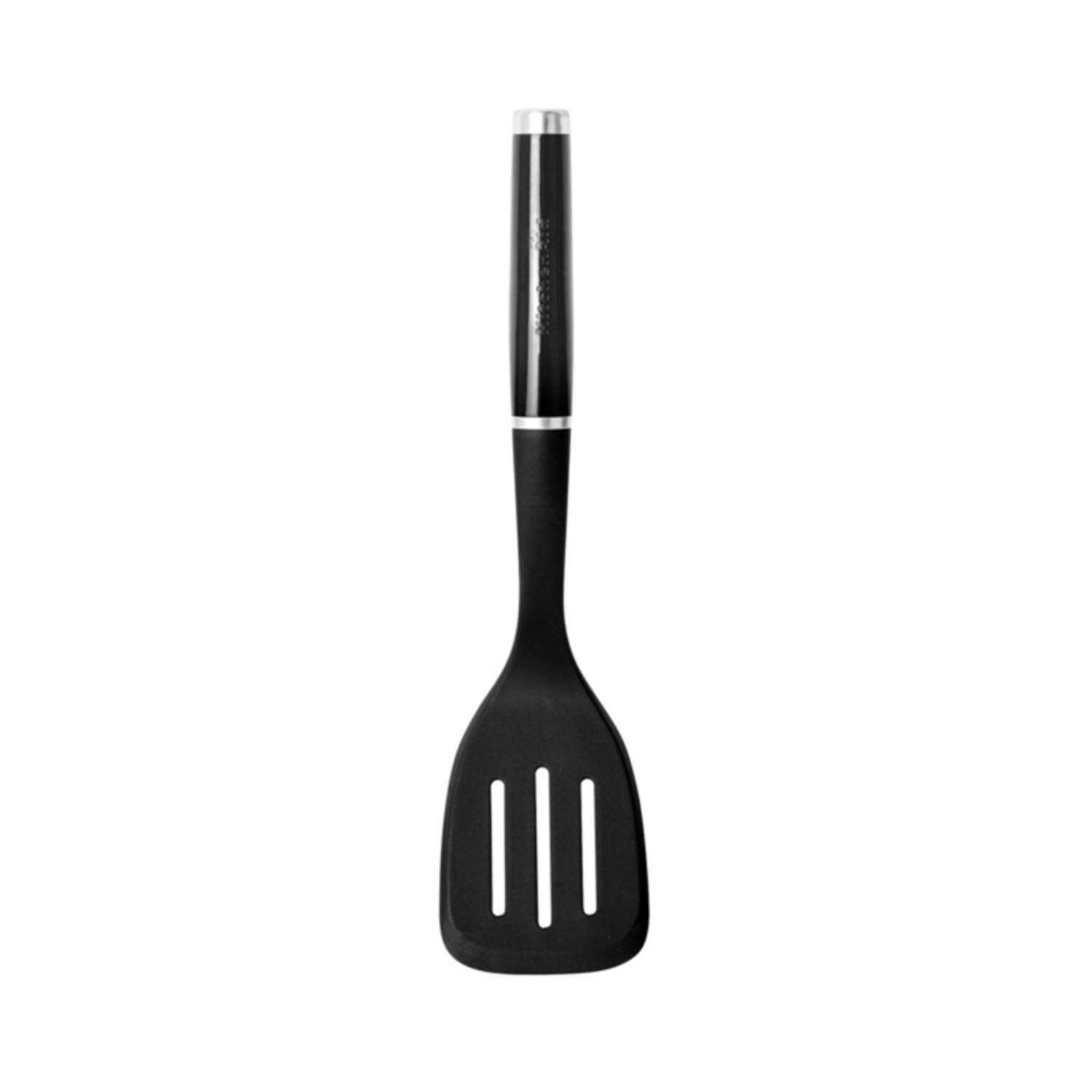 KitchenAid Black ABS/Nylon Slotted Turner