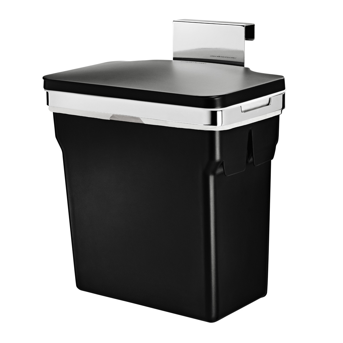 simplehuman Black InCabinet 26 gal Trash Can