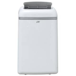 SPT 13500 BTU (10200 BTU DOE) Portable Air Conditioner with Dehumidifier and Remote in White WA-S1032E