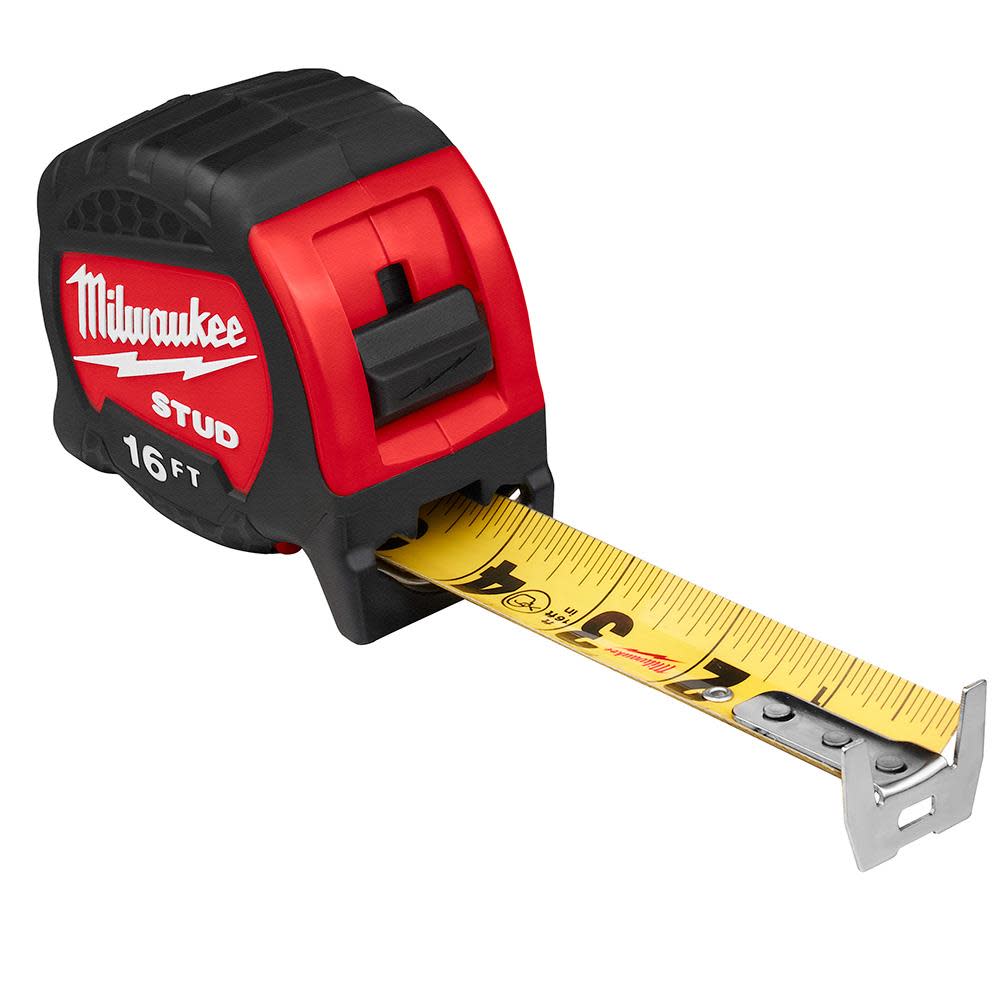 Milwaukee Gen II STUD Tape Measure 16and#8242; and FASTBACK Compact Folding Utility Knife Bundle ;