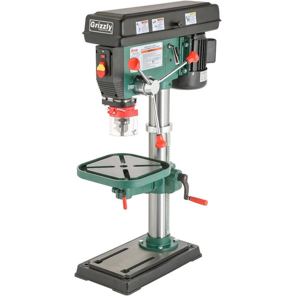 Grizzly Industrial 12 Speed Heavy-Duty Bench-Top Drill Press G7943