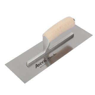 Anvil 12 in. x 4 in. Finishing Trowel 57461