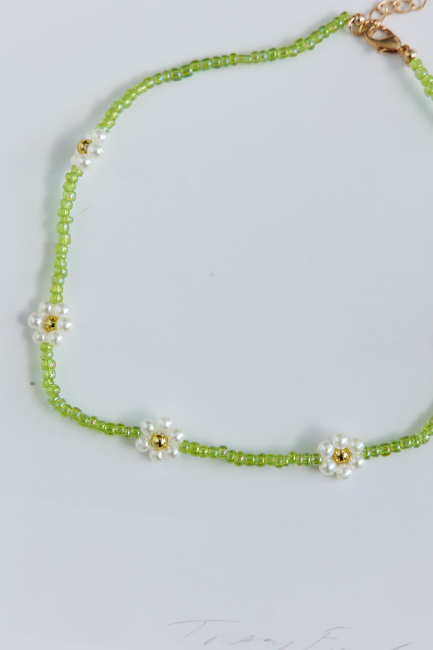 Wholesome Times Necklace Green