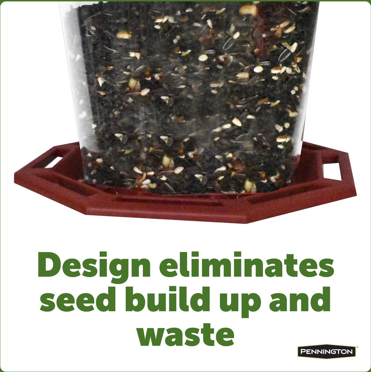 Pennington Earth Smart Recycled Ecozebo Bird Feeder