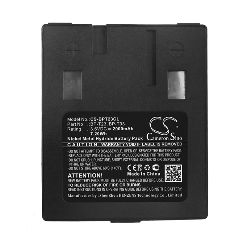 Audiovox BT911 DST961 Black Cordless Phone 2000mAh Replacement Battery BatteryClerkcom Cordless Phone