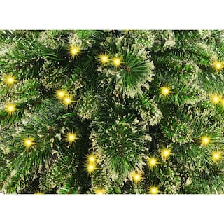  9 ft. x 10 in. Glittery Gold Pine Garland with Glitter Gold Cones Gold Glittered Berries GPG3-341-9A