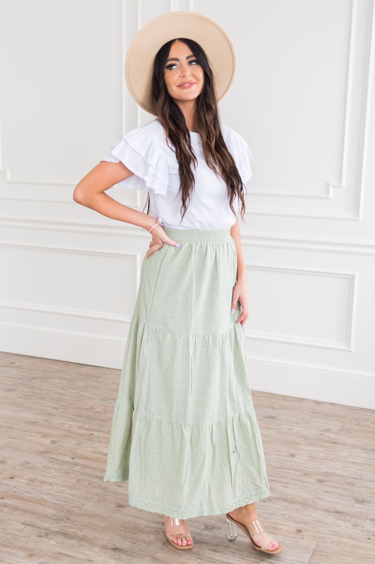 Always A Step Ahead Modest Skirt