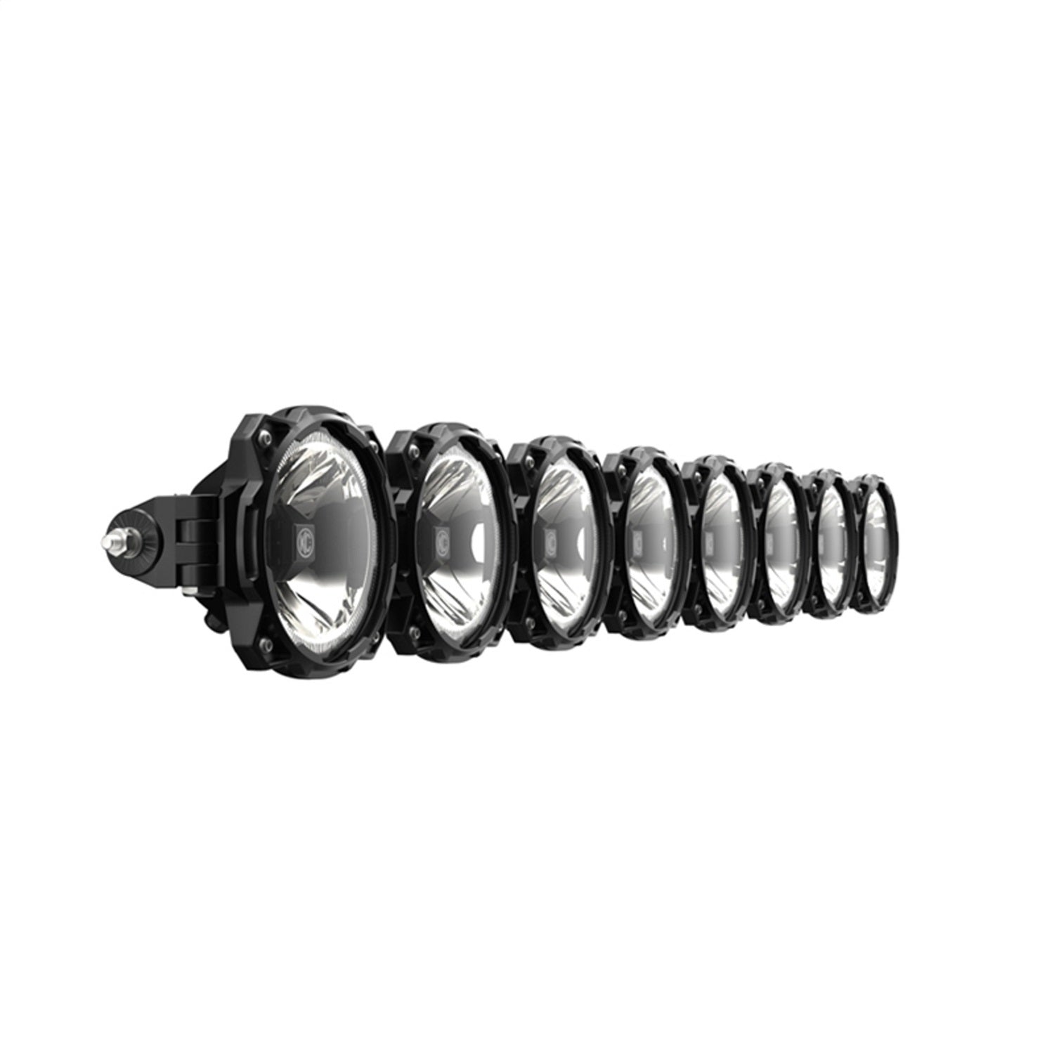 KC HiLiTES KC Pro6 Gravity LED 50in 8-Light Combo System 2007-2018 Jeep Wrangler 91313