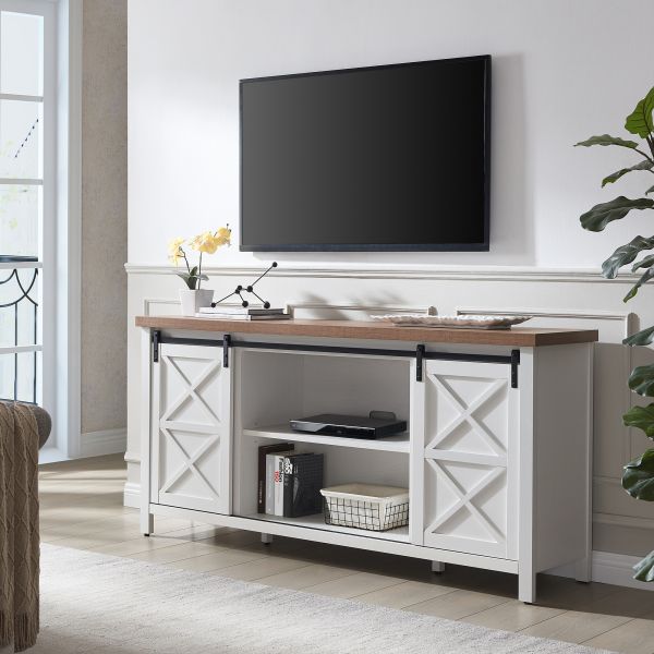 Elmwood Rectangular TV Stand for TV's up to 75