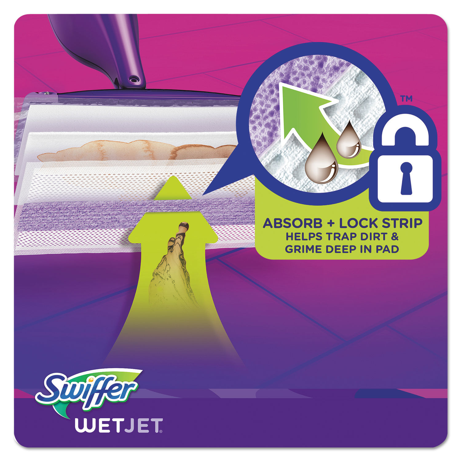 WetJet System Refill Cloths by Swifferandreg; PGC08443