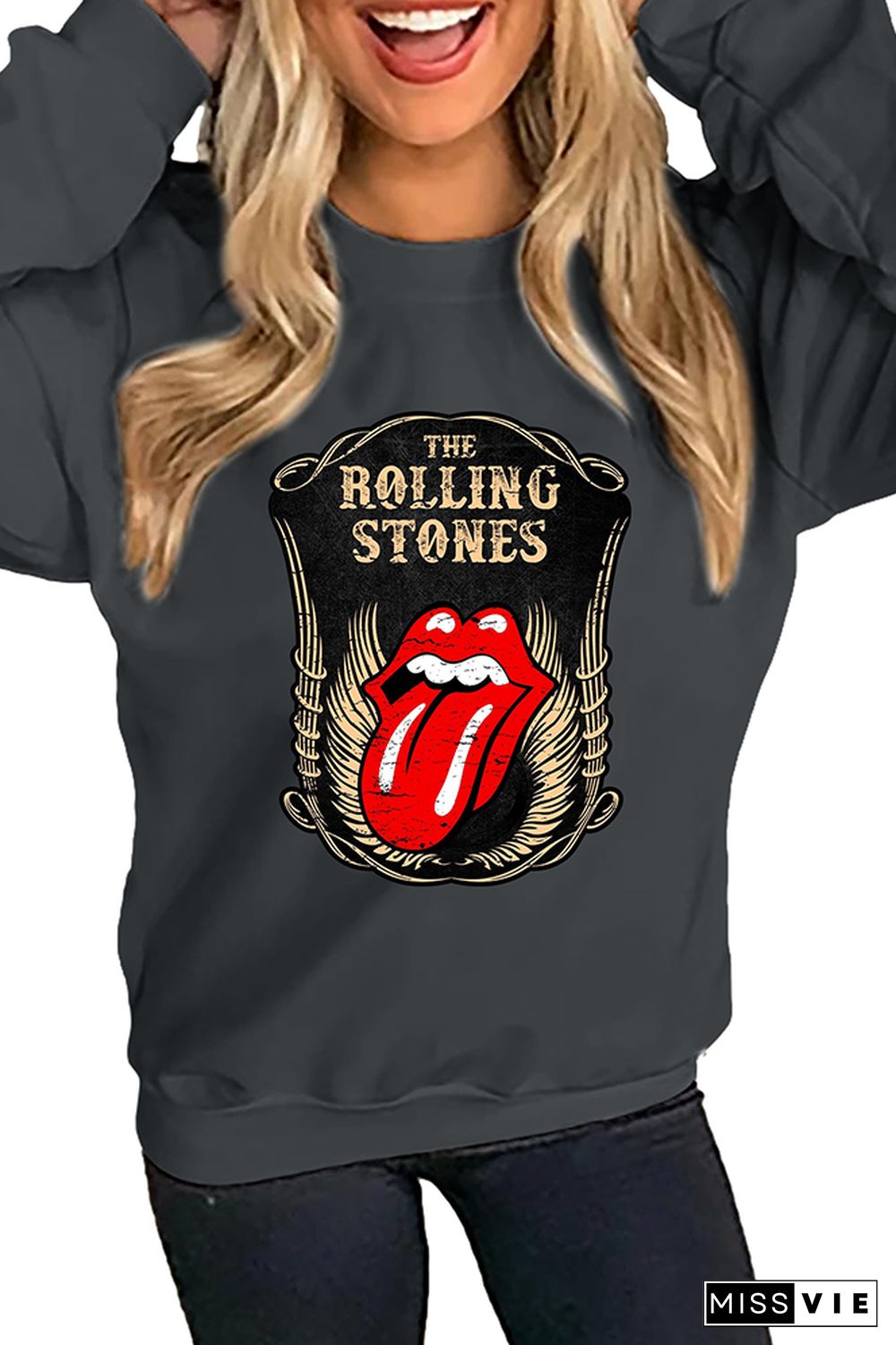 Rolling Stones Longsleeve Sweatshirt Wholesale