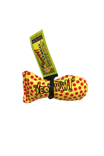 Yeowww! Organic Fish Stinkies Yellow Catnip Toy