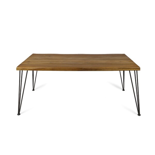 Zion Outdoor 72inch Acacia Dining Table by Christopher Knight Home