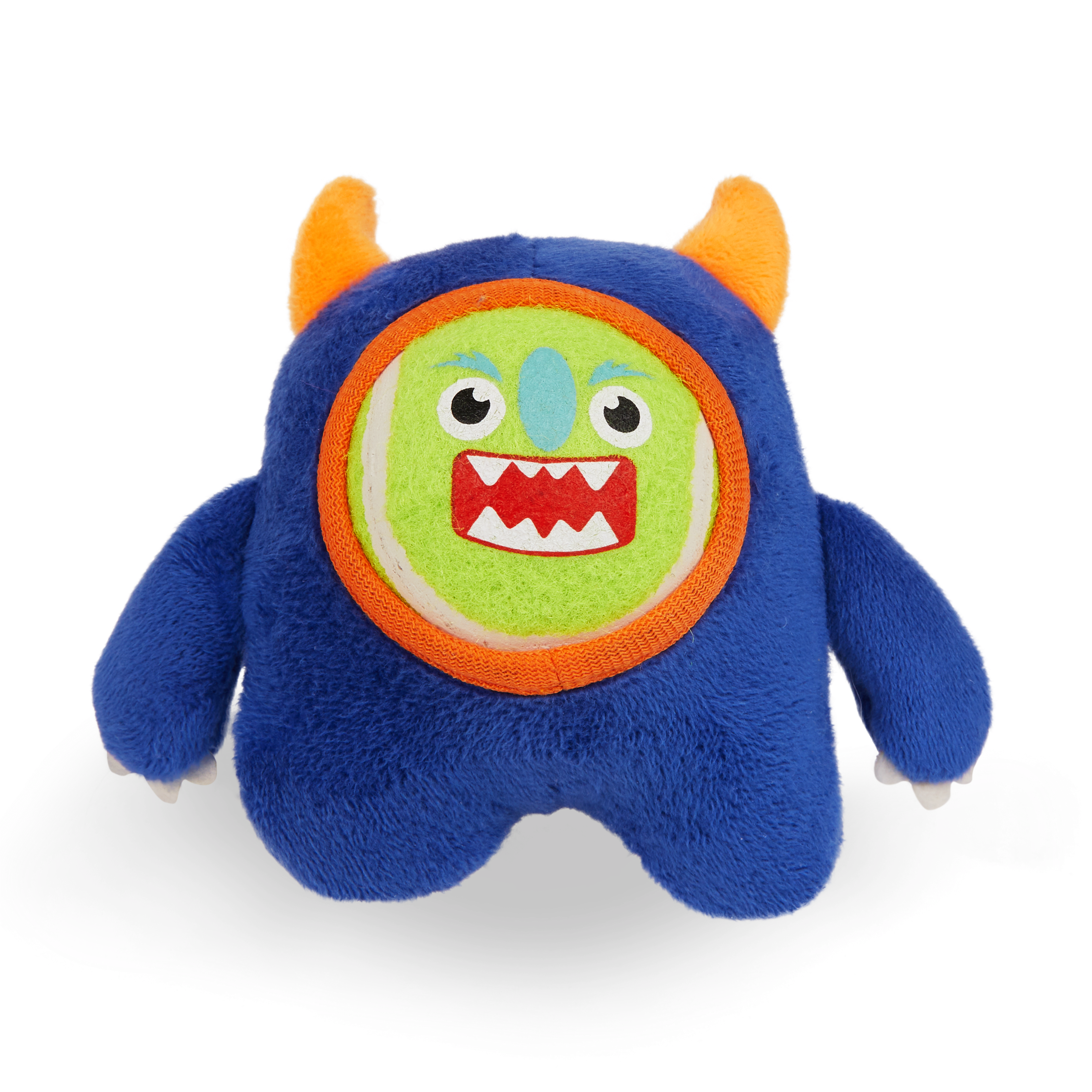 Leaps  Bounds Monster with Tennis Ball Dog Toy， Small