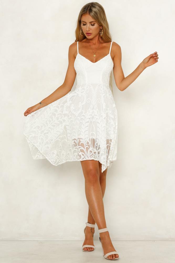 No Comparison Dress White