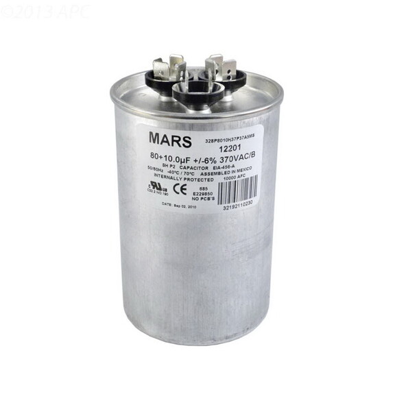 Raypak H000080 Capacitor 80/10/370 Rhp 5350/6350 H...