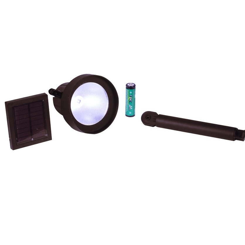 2 Pack Solar Spot Light  15 Lumen