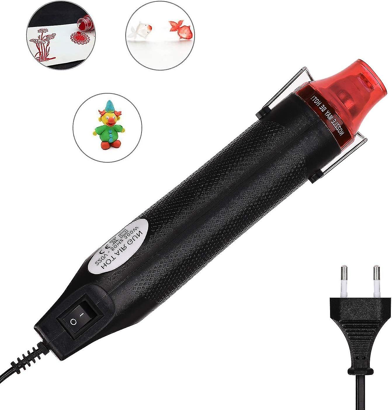 Mini Heat Gun， Portable Mini Heat Gun 300w Electric Diy Hot Air Gun Embossing Tool