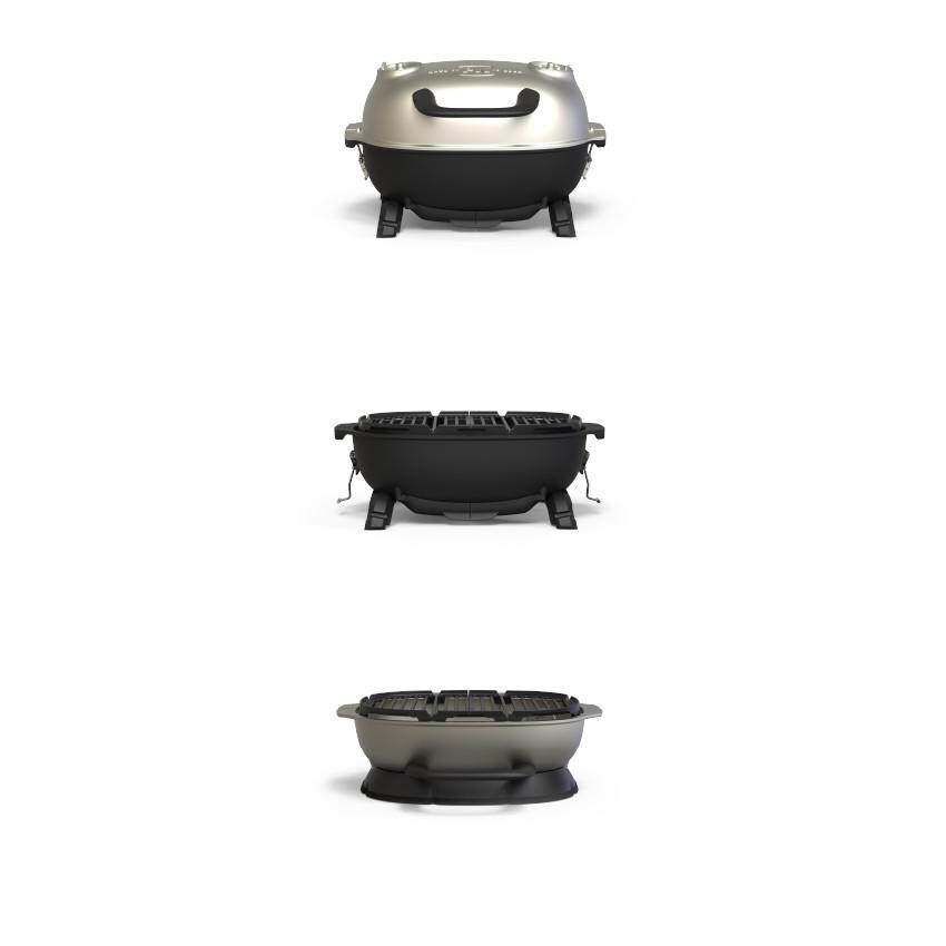 PK Grills PKGO Grill and Smoker W/ Flip Kit