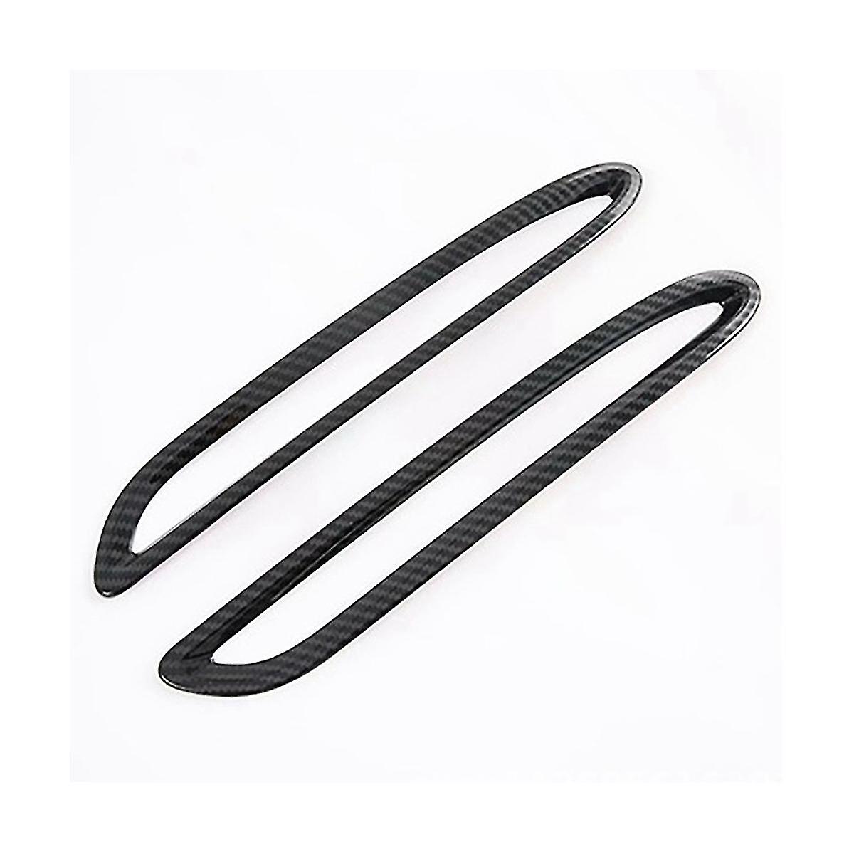 For 200 X247 2020 Carbon Fiber Rear Fog Light Lamp Foglight Cover Trim Decoration