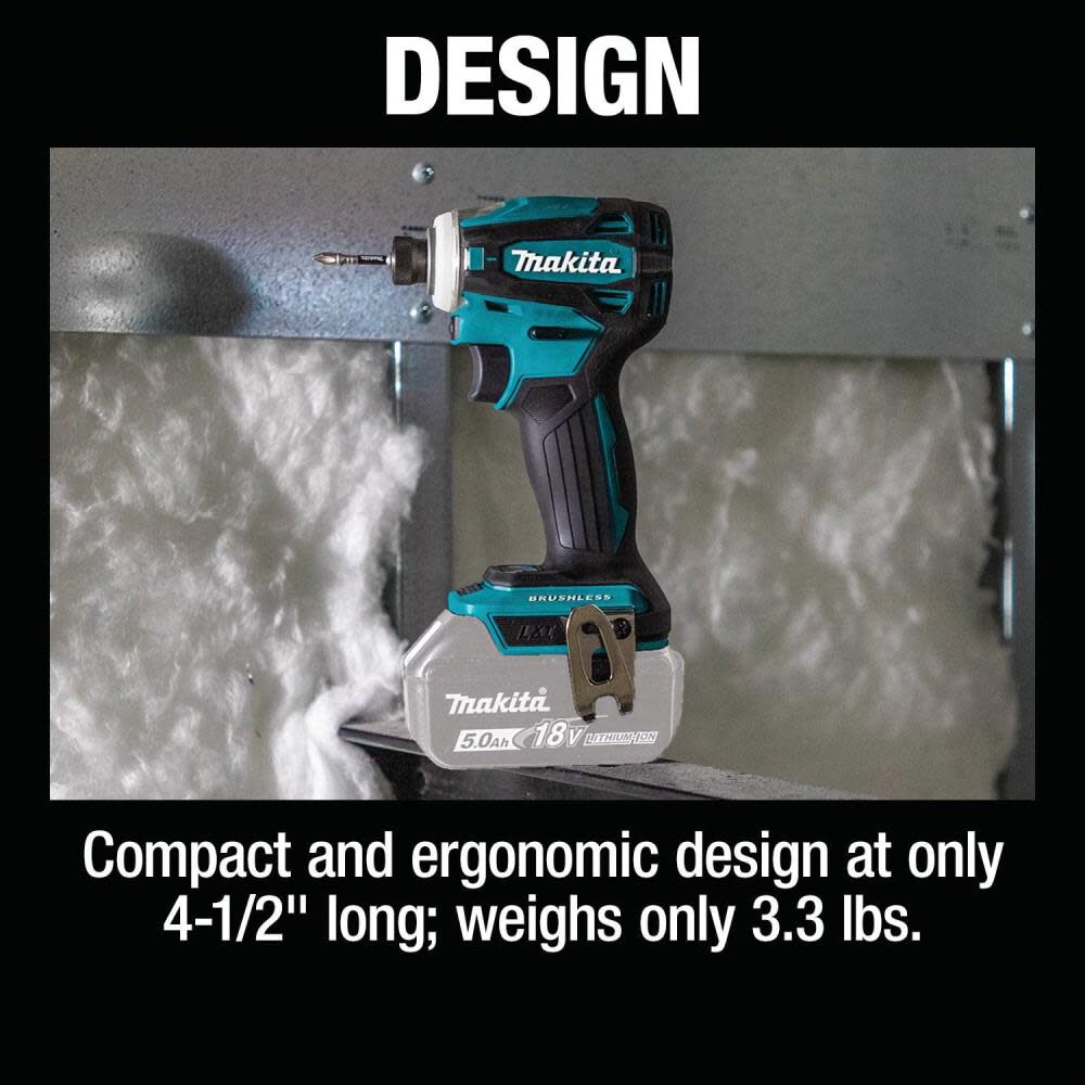 Makita 18V LXT Quick-Shift Mode Impact Driver Bare Tool XDT19Z from Makita