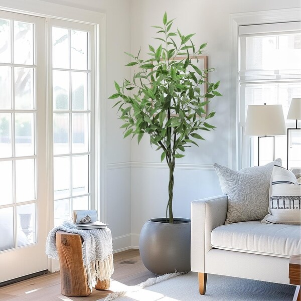 Modern Large Fake Plant Decor in Pot for Indoor Outdoor