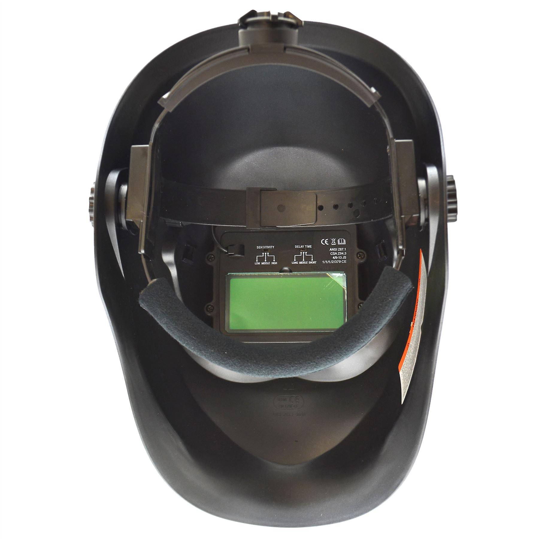 Auto Darkening Welders Helmet Mask Welding Grinding Function and 5 x Lens Cover