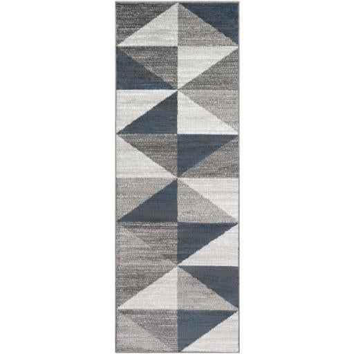 Monte Carlo Light Gray Rug in Various Sizes