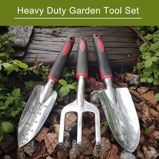 3-Piece Heavy-Duty Garden Tool Set B07MTB4L1Y